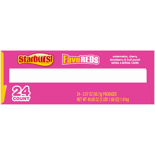 Starburst Fave Reds, 12 x 24 x 2.07 oz Case - DOT product image 8