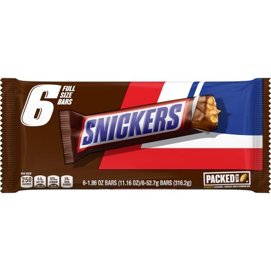 Snickers Snicker Candy Bar Single, 24 x 6 x 1.86 oz Case - DOT product image 5