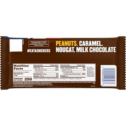 Snickers Snicker Candy Bar Single, 24 x 6 x 1.86 oz Case - DOT product image 8