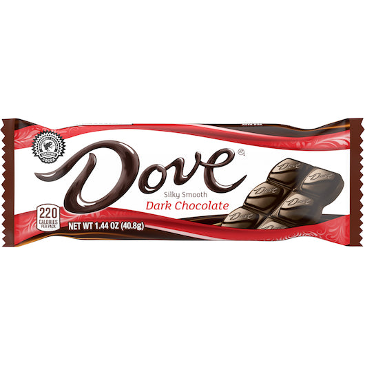 Dove Dark Chocolate Singles, 12 x 18 x 1.44 oz Case - DOT product image 3