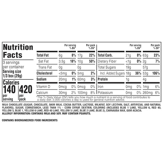 M and Ms Milk Chocolate Movie Box, 12 x 3.1 oz Case - Candy & Confections