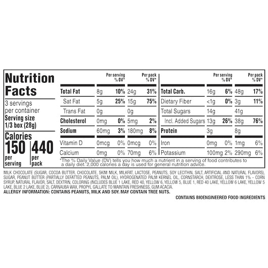 M&M's Peanut Butter Movie Box, 12 x 3 oz Case - DOT product image 2