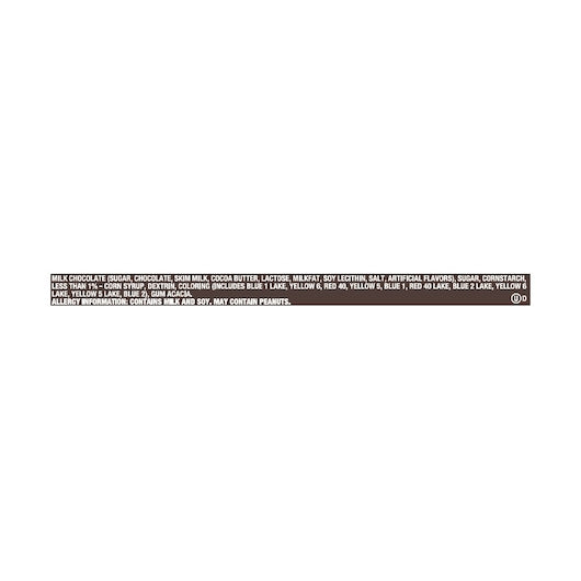 M and Ms Milk Chocolate Single Bags Dispenser, 9 x 36 x 1.69 oz Case - DOT product image 6