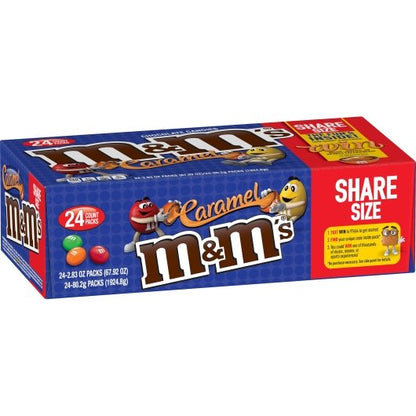 M & M's Caramel Sharing Size King Size, 6 x 24 x 2.83 oz Case - DOT product image 2