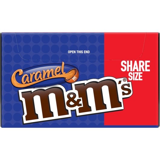 M & M's Caramel Sharing Size King Size, 6 x 24 x 2.83 oz Case - DOT product image 7