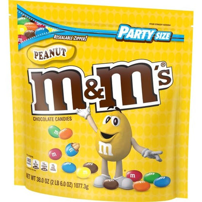 M&M's Peanut Xl Stand Up Pouch, 6 x 38 oz Case - DOT product image 7