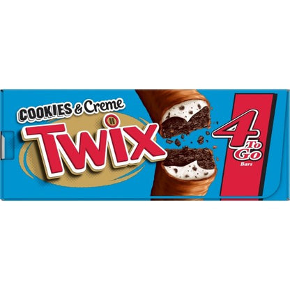 Twix Cookies & Creme Share Size, 6 x 20 x 2.72 oz Case - Alternate product angle or state