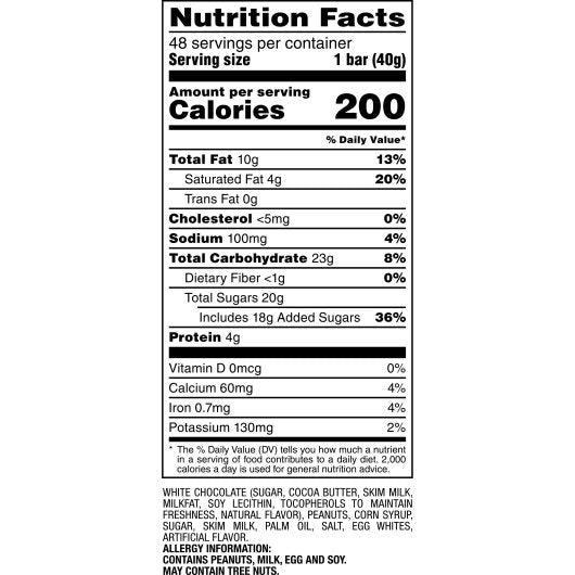 Snickers White Share Size, 6 x 24 x 2.84 oz Case - DOT product image 5