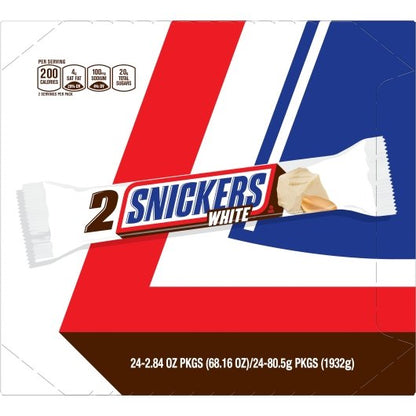 Snickers White Share Size, 6 x 24 x 2.84 oz Case - DOT product image 8