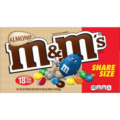 M & M's Almond Sharing Size King Size, 6 x 18 x 2.83 oz Case - DOT product image 4