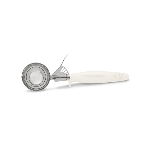 Hamilton Beach 3.19 Ounce Microban Stainless Steel Ergogrip Ivory Disher, 1 x 1 each Case - Kitchen Equipment