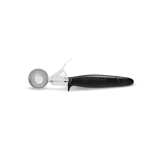 Hamilton Beach 1.03 Ounce Microban Stainless Steel Ergogrip Black Disher, 1 x 1 each Case - Kitchen Equipment