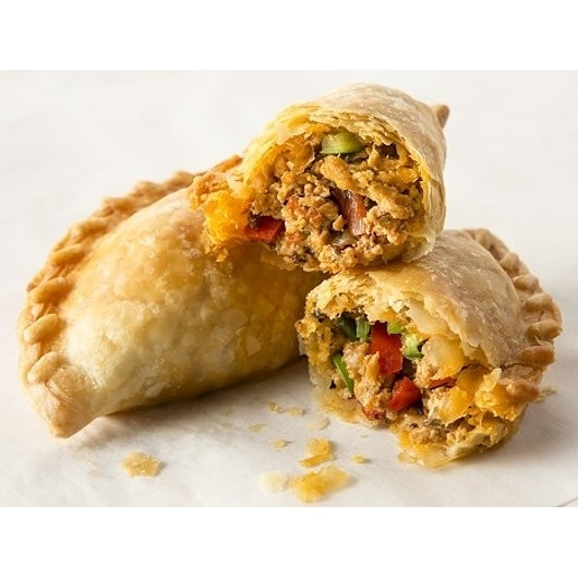 Lazo Spicy Chicken Baked Empanada, 1 x 20 x 3 oz Case - Frozen Snacks & Appetizers