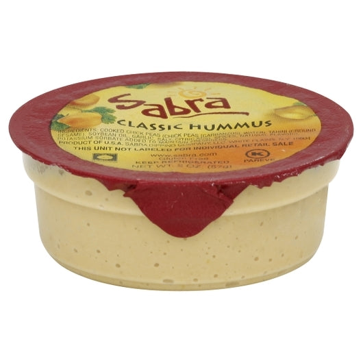 Sabra Classic Hummus Singles, 48 x 2 oz Case - DOT product image 4