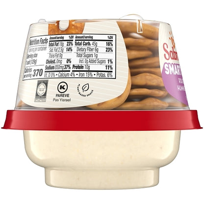 Sabra Garlic Hummus with Pretzels, 12 x 4.56 oz Case - DOT product image 6