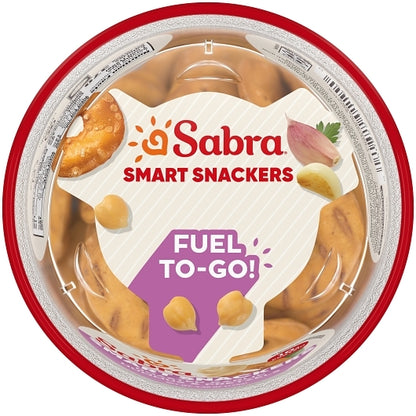 Sabra Garlic Hummus with Pretzels, 12 x 4.56 oz Case - DOT product image 8