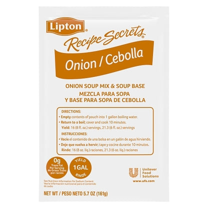 Lipton Soups Onion Soup Mix, Bulk Size Case (5.7 Oz. Packs, 12 Per Case) - DOT product image 1