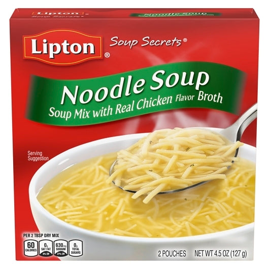 Lipton Noodle Soup, 24 x 4.5 oz Case - DOT product image 3