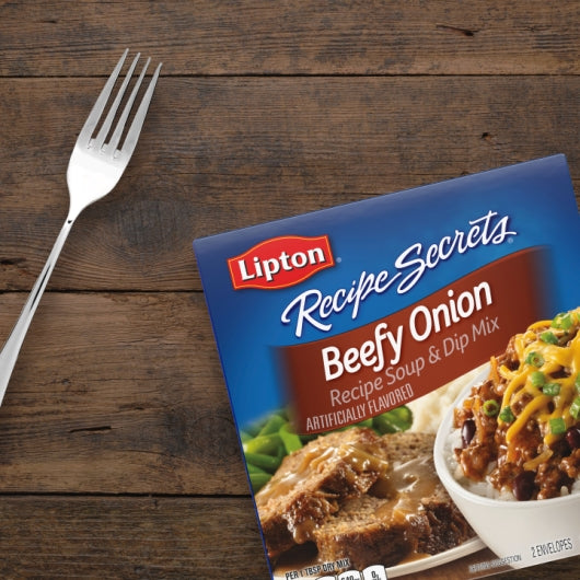 Lipton Soup Beefy Onion, 12 x 2.6 fl oz Case - Unclassified DOT image