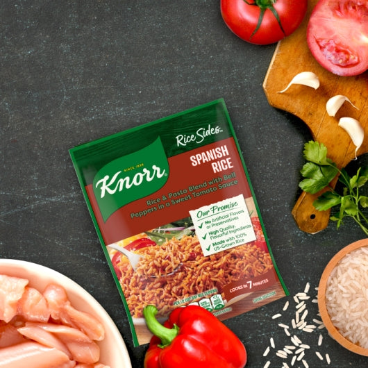 Knorr Rice Sides Spanish Rice Flavor Rice, 12 x 5.6 oz Case - DOT product image 3