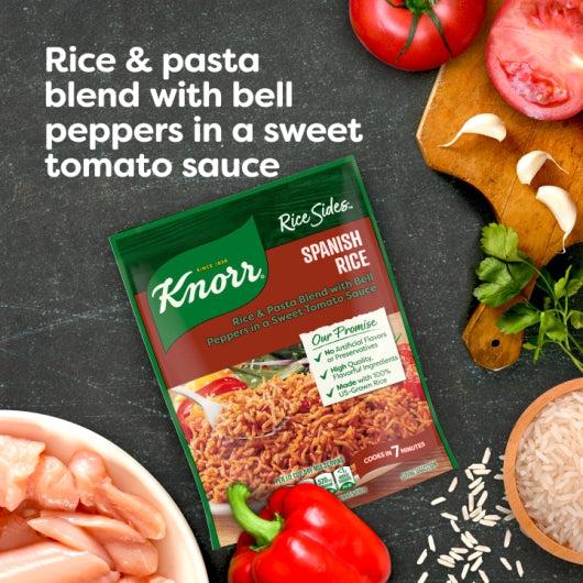 Knorr Rice Sides Spanish Rice Flavor Rice, 12 x 5.6 oz Case - DOT product image 4
