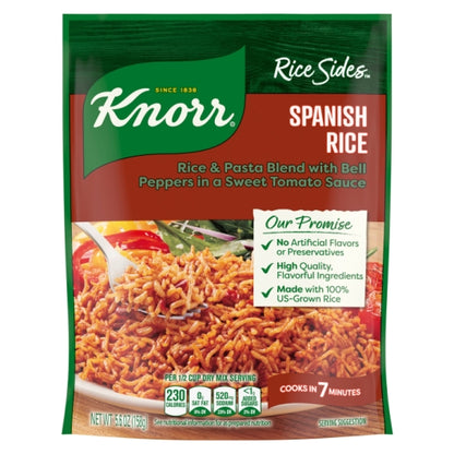 Knorr Rice Sides Spanish Rice Flavor Rice, 12 x 5.6 oz Case - DOT product image 2