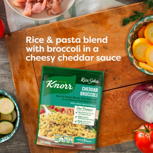Knorr Rice Sides Cheddar Broccoli Flavor Rice, 12 x 5.7 oz Case - DOT product image 7