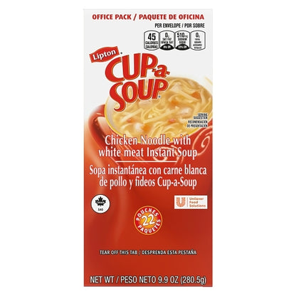 Lipton Cup Of Soup Chicken Noodle, 4 x 22 ct Case - Rice & Grains