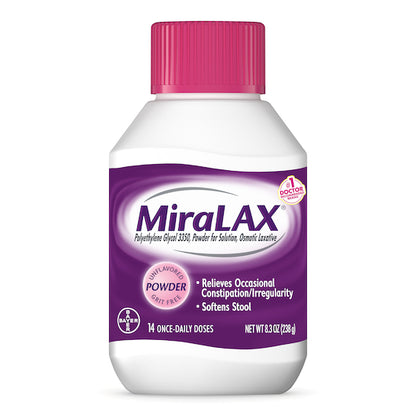 Miralax 14 Day Dose, 4 x 3 x 24.9 fl oz Case - DOT product image 2