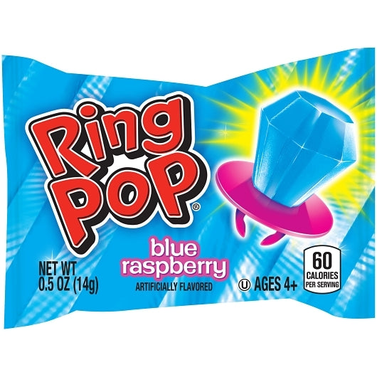 Ring Pop Fruit Variety Pack Fruit Flavored Lollipops Singles, 24 x 24 x 0.5 oz Case - DOT product image 4