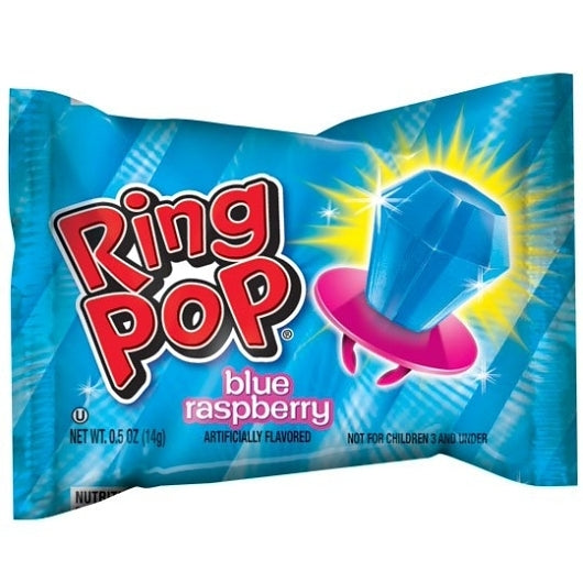 Ring Pop Fruit Variety Pack Fruit Flavored Lollipops Singles, 24 x 24 x 0.5 oz Case - DOT product image 6