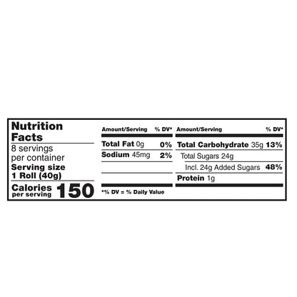 Push Pop Roll Gummy Candy, 24 x 8 x 1.4 oz Case - DOT product image 7