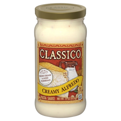 Classico Alfredo Sauce, 12 x 425 GR Case - Condiments & Sauces