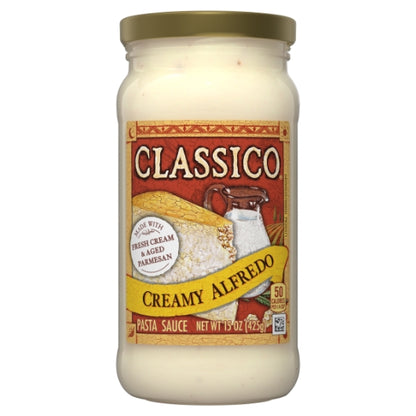 Classico ALFREDO SAUCE, 12 x 425 GR Case - DOT product image 2