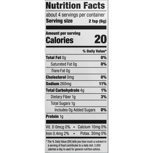 Hormel White Chicken Chili Seasoning, 24 x 0.9 oz Case - Spices Seasonings
