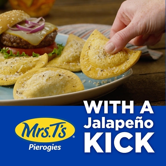 Mrs.Ts Potato Jalapeno Spicy Jalapeno & Sharp Cheddar Pierogies, 12 x 16 oz Case - DOT product image 2