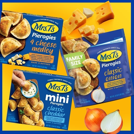 Mrs.Ts Potato and Classic Onion & Potato Pierogies, 12 x 16 oz Case - DOT product image 7