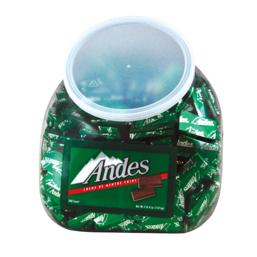 Andes Candy Creme De Menthe, 6 x 40 oz Case - Candy & Confections
