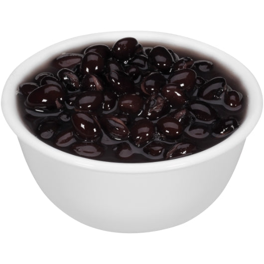 Commodity Canned Fruit Fancy In Brine Black Beans, 6 x 110 oz Case - DOT product image 4