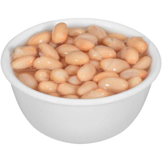 Commodity Canned Beans Fancy Great Northern Beans, 6 x 110 oz Case - DOT product image 2