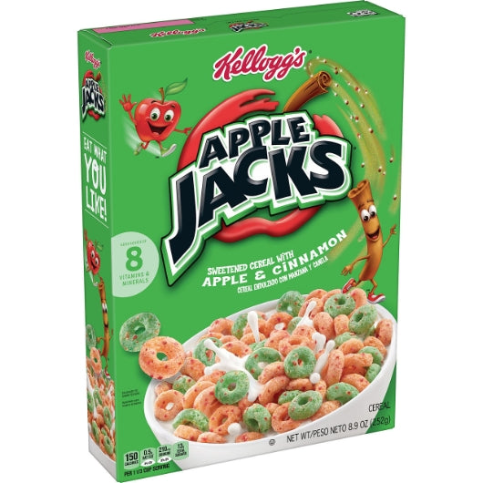 Kellogg's Apple Jacks Original Cereal, 18 x 8.9 oz Case - DOT product image 5