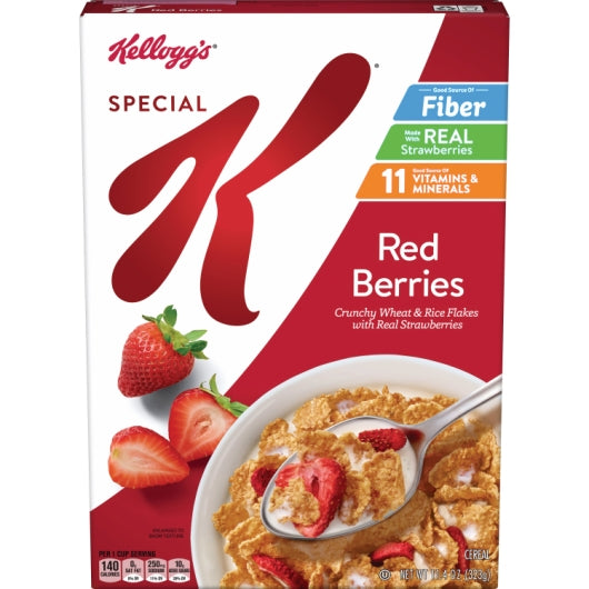 Kellogg's Special K Cereal Red Berries, 10 x 11.4 oz Case - Breakfast Foods - image 2