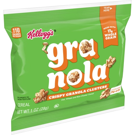 Kellogg's Low Fat Granola Crispy, 100 x 1 oz Case - Breakfast Foods - image 2