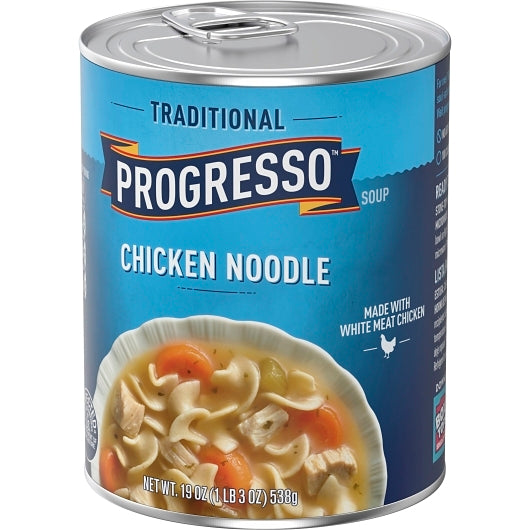 Progresso Chicken Noodle Soup, 12 x 19 oz Case - DOT product image 7