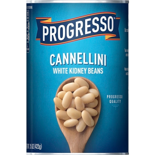 Progresso Cannellini White Kidney Beans, 24 x 15 oz Case - DOT product image 3