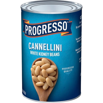 Progresso Cannellini White Kidney Beans, 24 x 15 oz Case - DOT product image 6