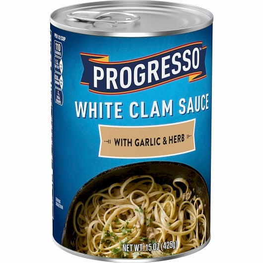 Progresso White Clam with Garlic & Herb Sauce, 12 x 15 oz Case - DOT product image 5