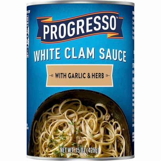 Progresso White Clam with Garlic & Herb Sauce, 12 x 15 oz Case - DOT product image 4