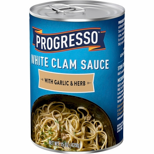 Progresso White Clam with Garlic & Herb Sauce, 12 x 15 oz Case - DOT product image 7