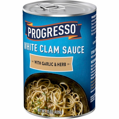 Progresso White Clam with Garlic & Herb Sauce, 12 x 15 oz Case - DOT product image 7